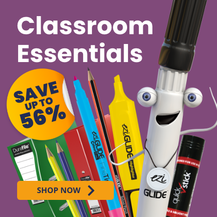 Stock up on classroom essentials