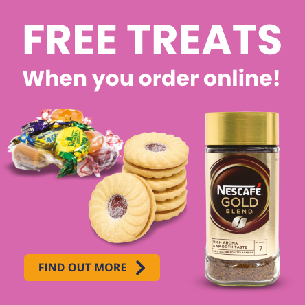 Choose your FREE treats when you order educational supplies from HBS