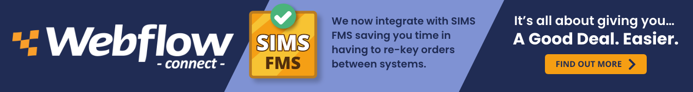 HBS now connects to your SIMS FMS system - saves you time 