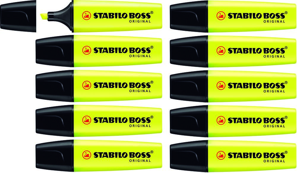 Stabilo Boss Highlighters Yellow