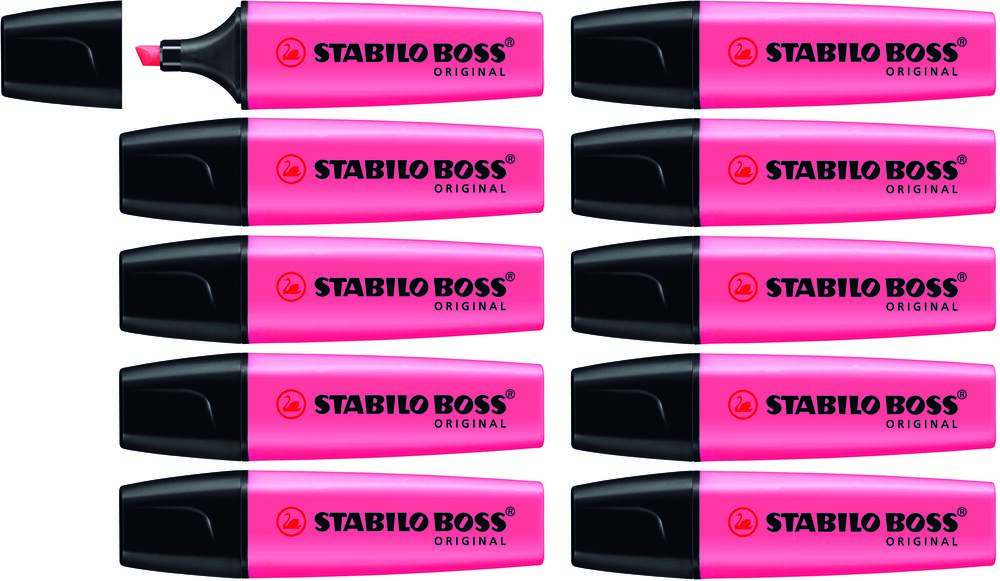 Stabilo Boss Highlighters Pink