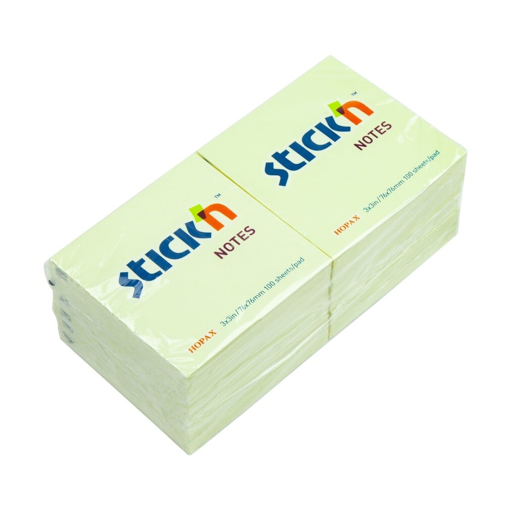 Sticky Notes 75 X 75mm Yellow