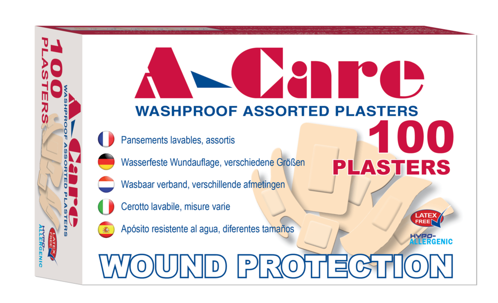 Washproof Plasters Assorted