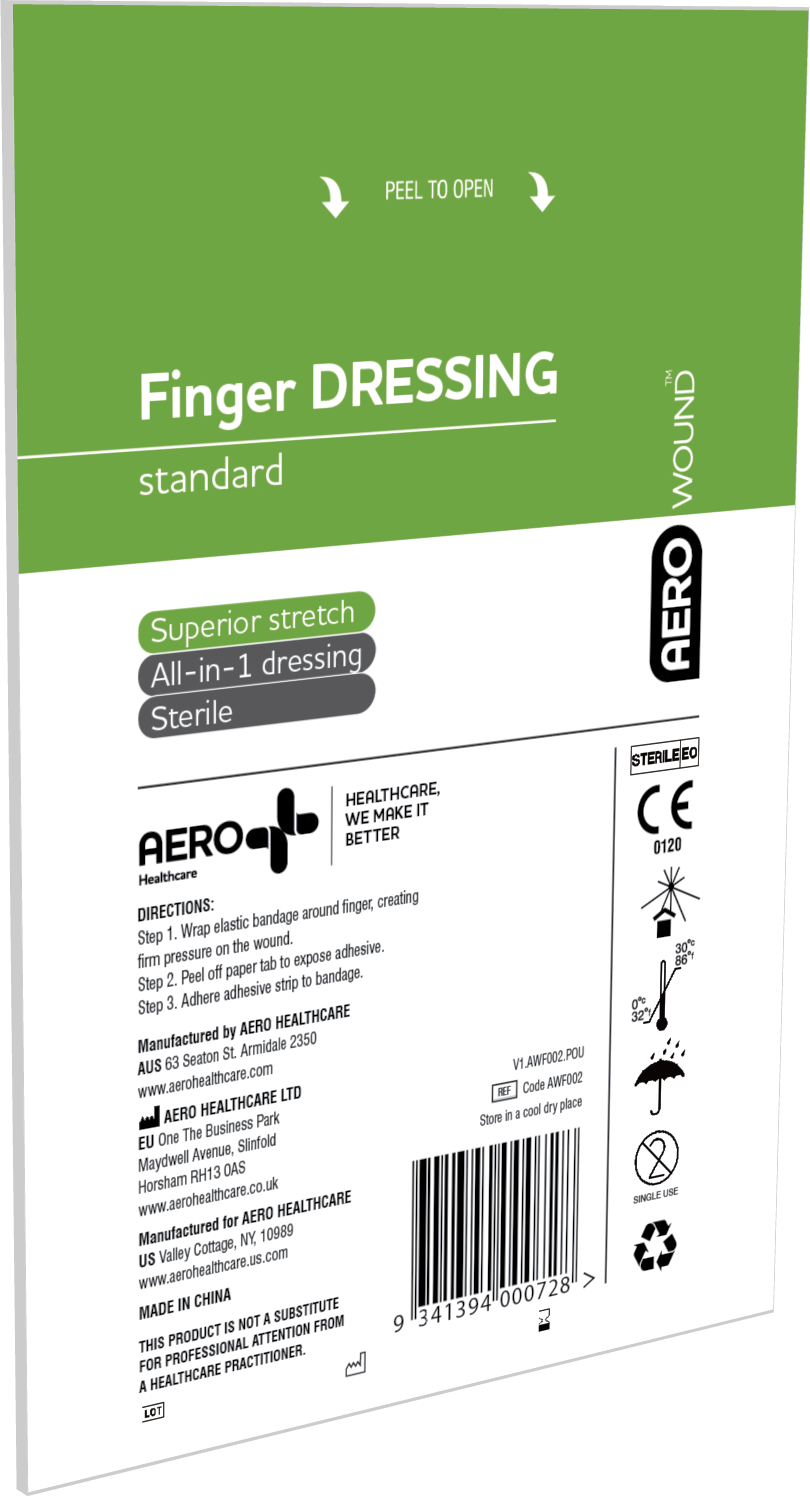 Sterile Wound Dressing - Finger Dressing