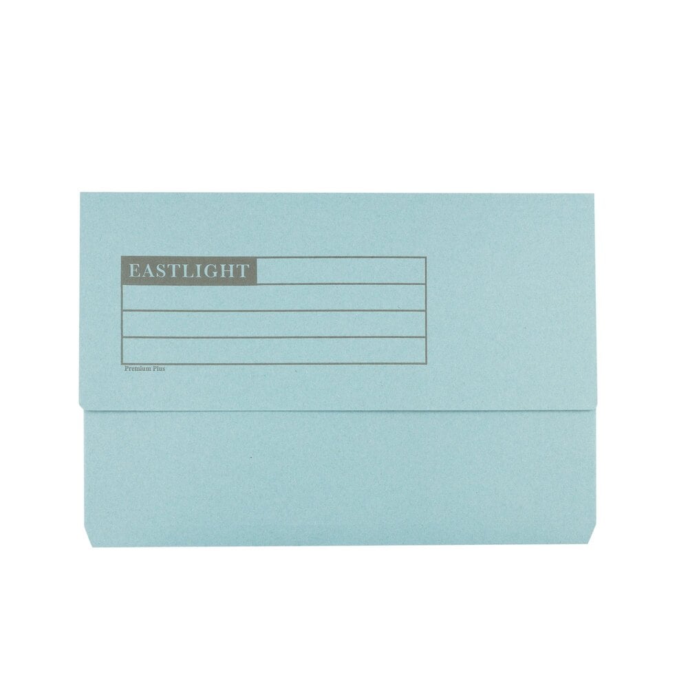 Premium Document Wallets Blue