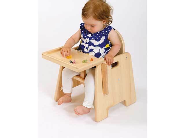 Solid Beech Infant Feeding Chairs 20cm