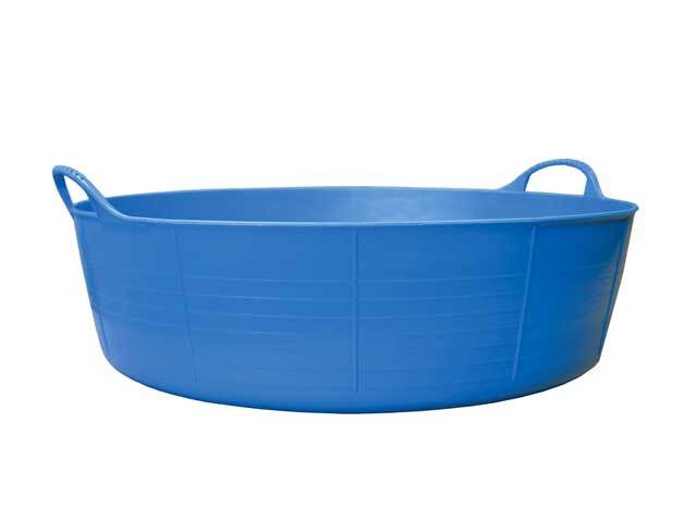 Tubtrugs Flexible Shallow Tubs 35 litres - Blue