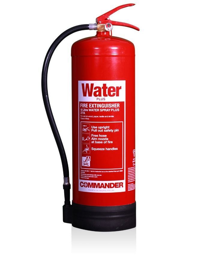 Fire Extinguisher - 9 Litre Water