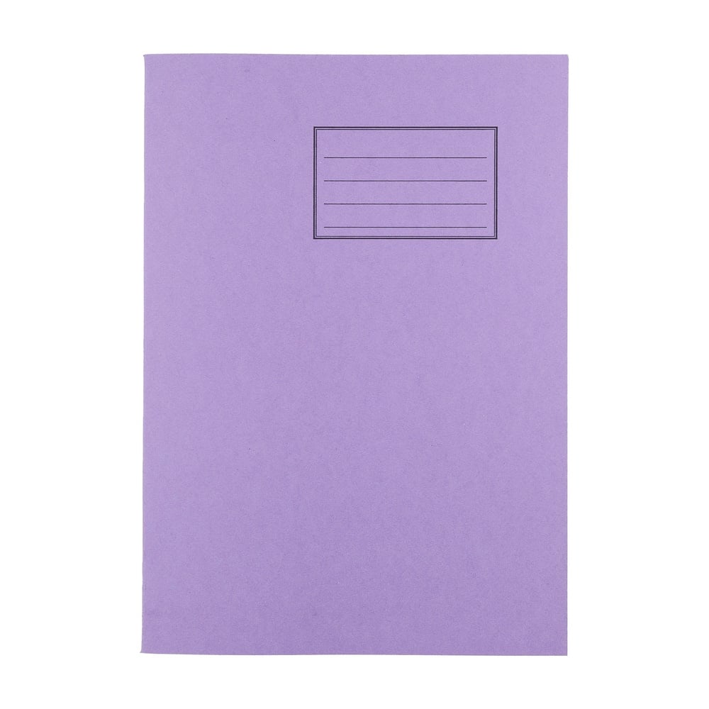 Exercise Books A4 80 Page 8mm F&M Light Purple