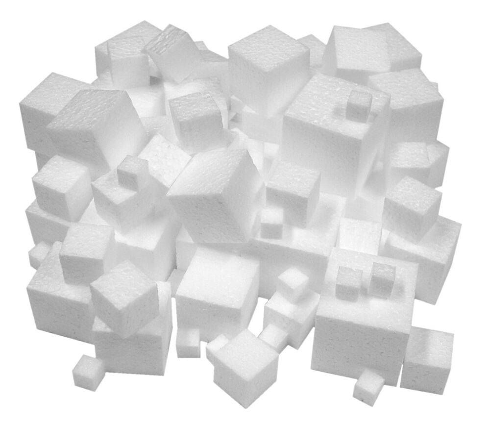 Polystyrene Squares - Assorted Sizes