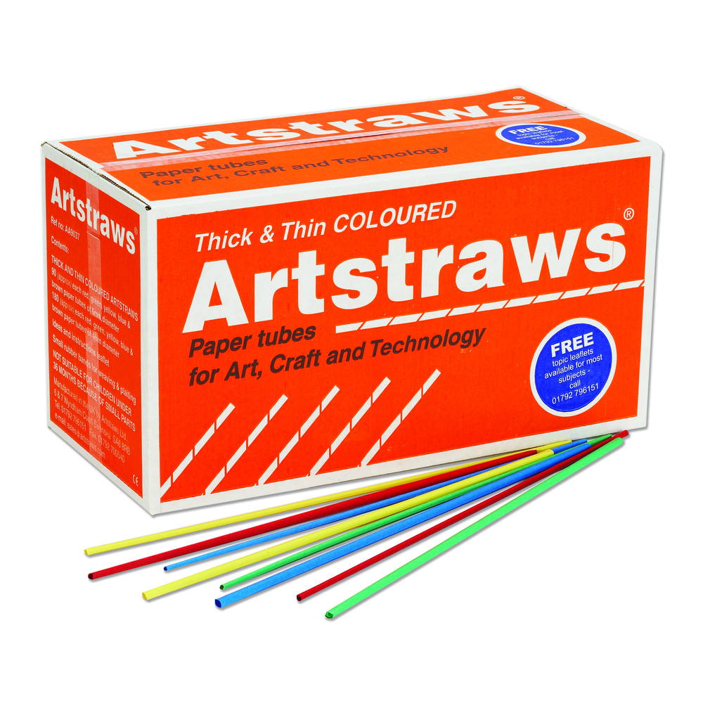 Artstraws Assorted Colours