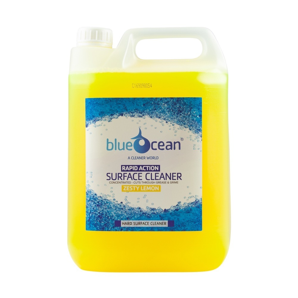 BlueOcean Rapid Action Surface Cleaner Zesty Lemon (Concentrated) 5L
