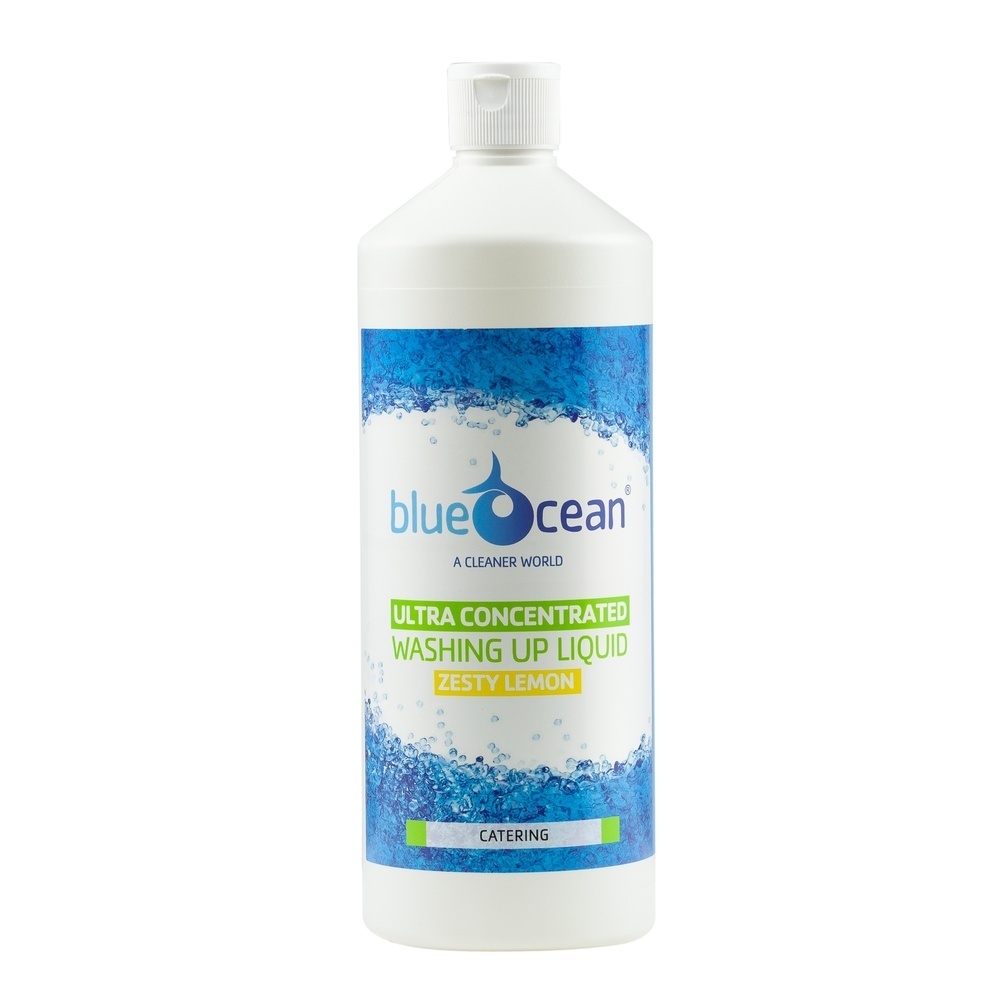 BlueOcean 20% Zesty Lemon Washing Up Liquid 1L