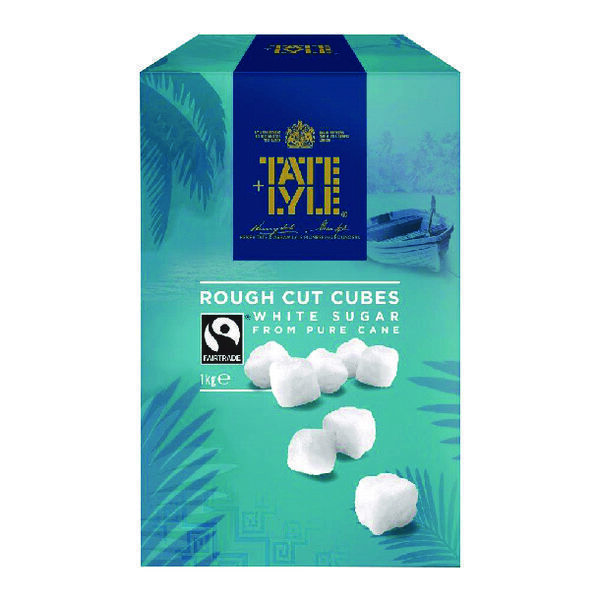 White Rough Cut Sugar Cubes 1Kg