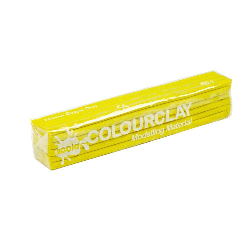 Colour Clay 500G Bar Yellow