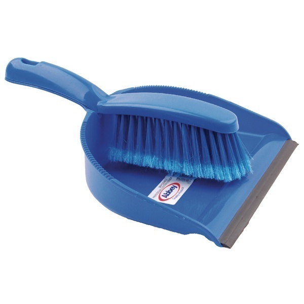 Dustpan & Brush Set Blue