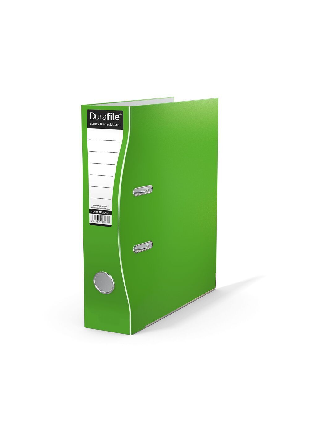 DuraFile Lever Arch File A4 Light Green