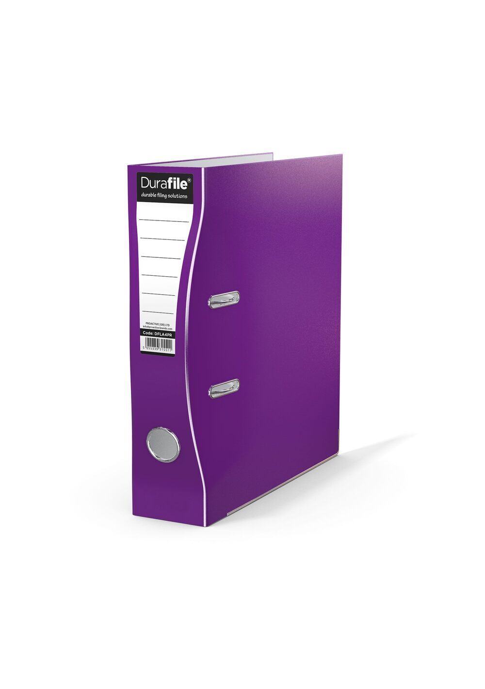 DuraFile Lever Arch File A4 Purple