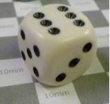 Traditional Dot Dice 16mm