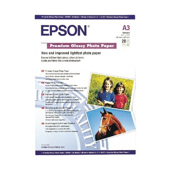 Epson A3 Premium Gloss Photo Paper S041315