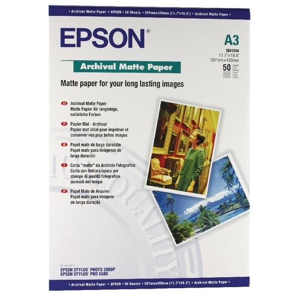 Epson A3 Archival Matte Paper