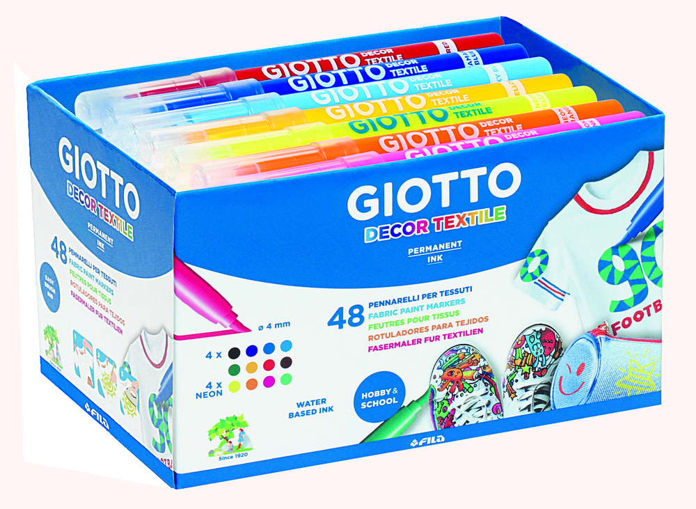 Giotto Textile Felt Tip Pens