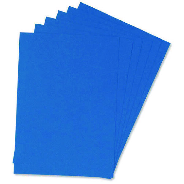 Binding Covers Leathergrain A4 250G R Blue