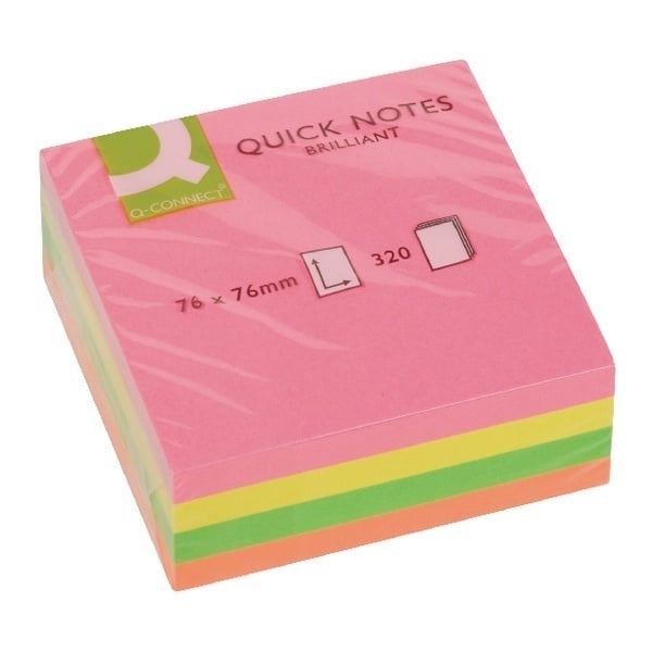 Sticky Notes Cube 75 X 75 Neon