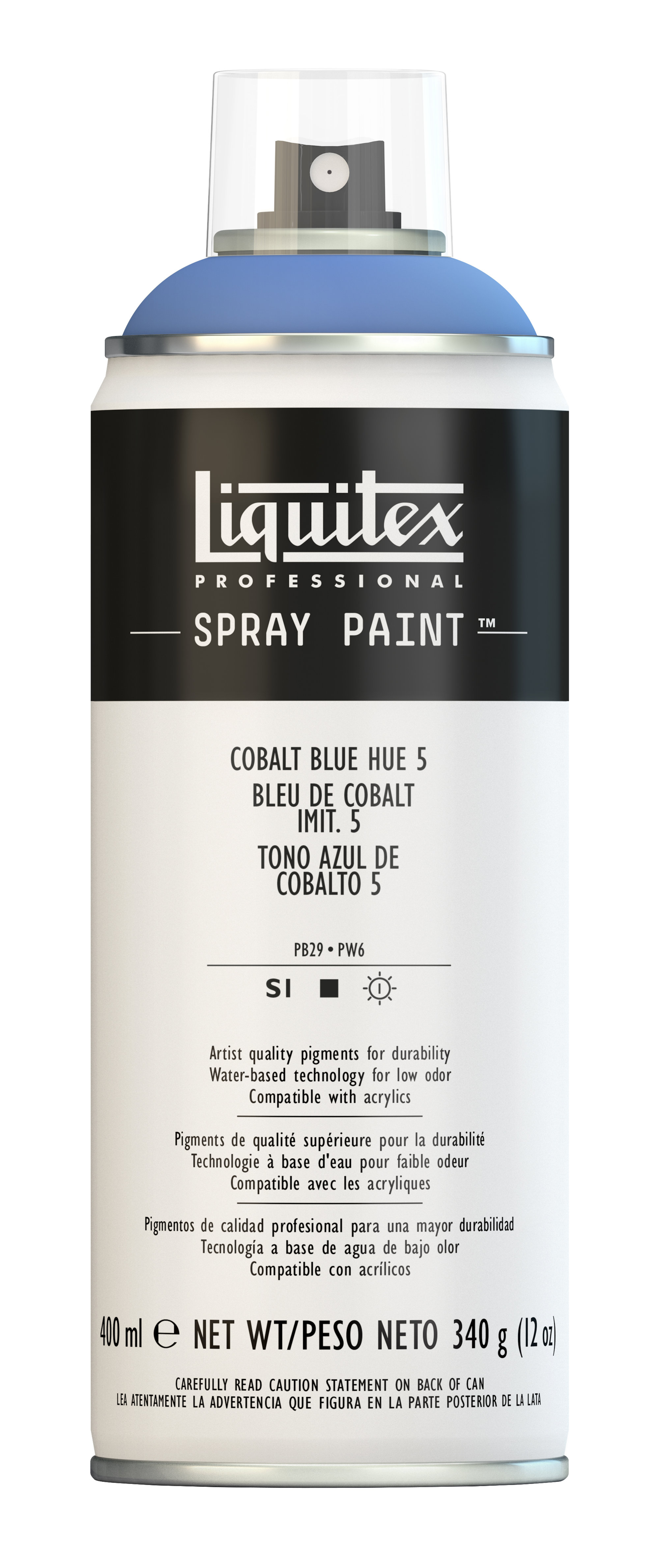 Liquitex Spray Paint 400ml Cobalt Blue Hue