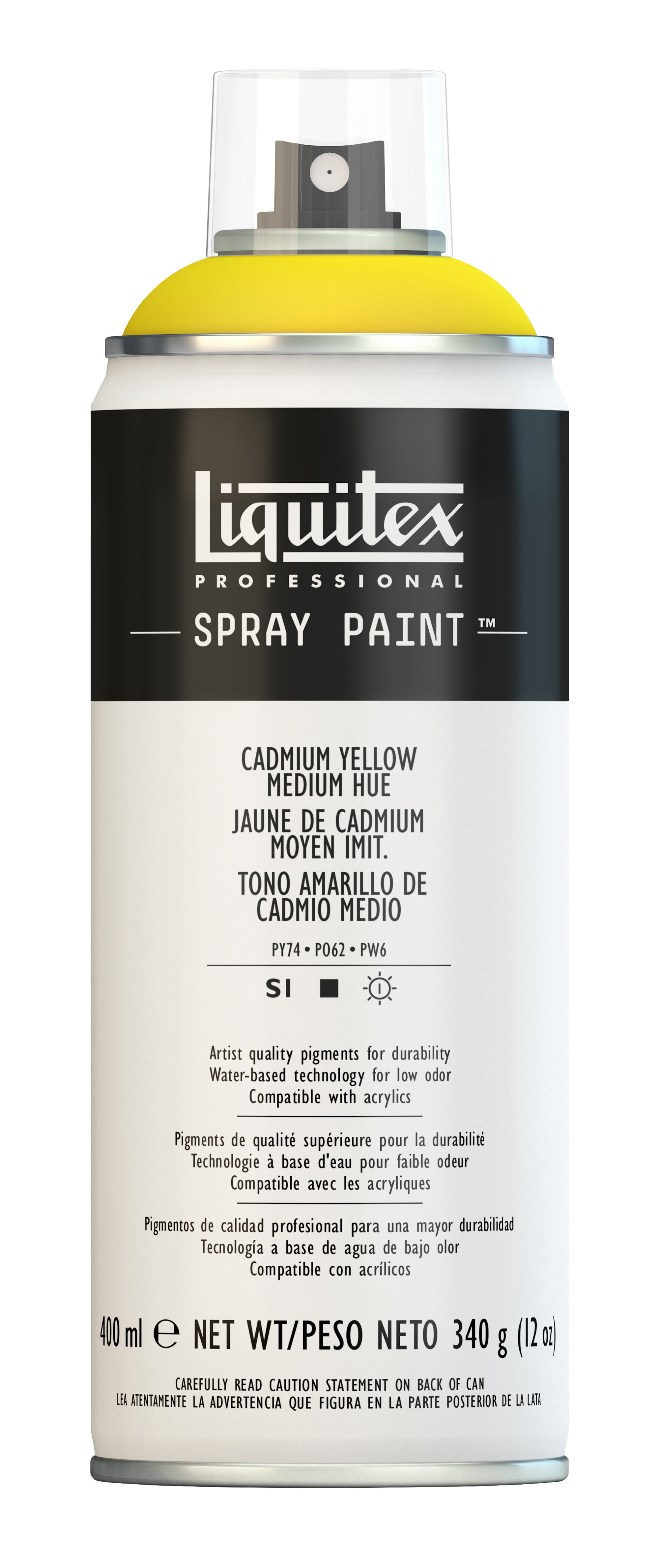 Liquitex Spray Paint 400ml Cad Yell Med Hue