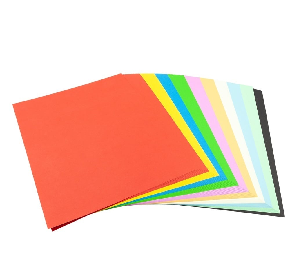Mounting Paper Assorted Colours A4