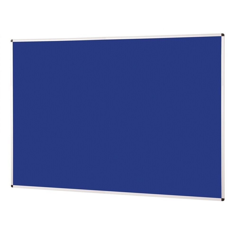 Noticeboard Aluminium Frame 1800X1200mm Blue