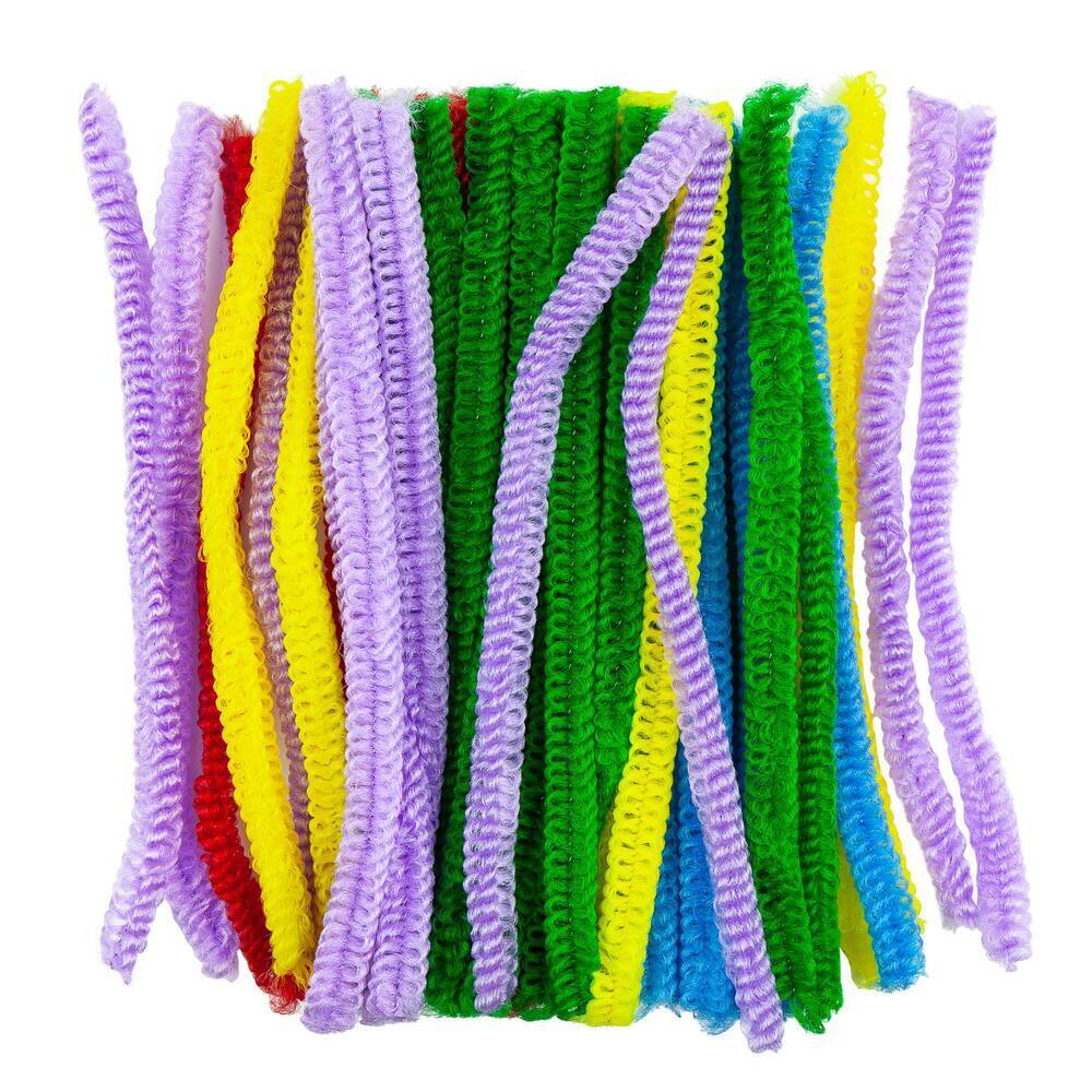Hair Loop Pipe Cleaners - Assorted Bright Colours