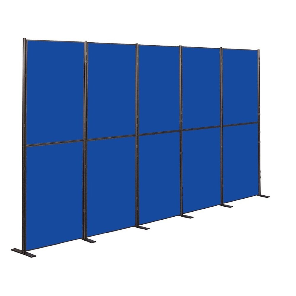 Pole And Panel Kit 10 Panel Header Blue