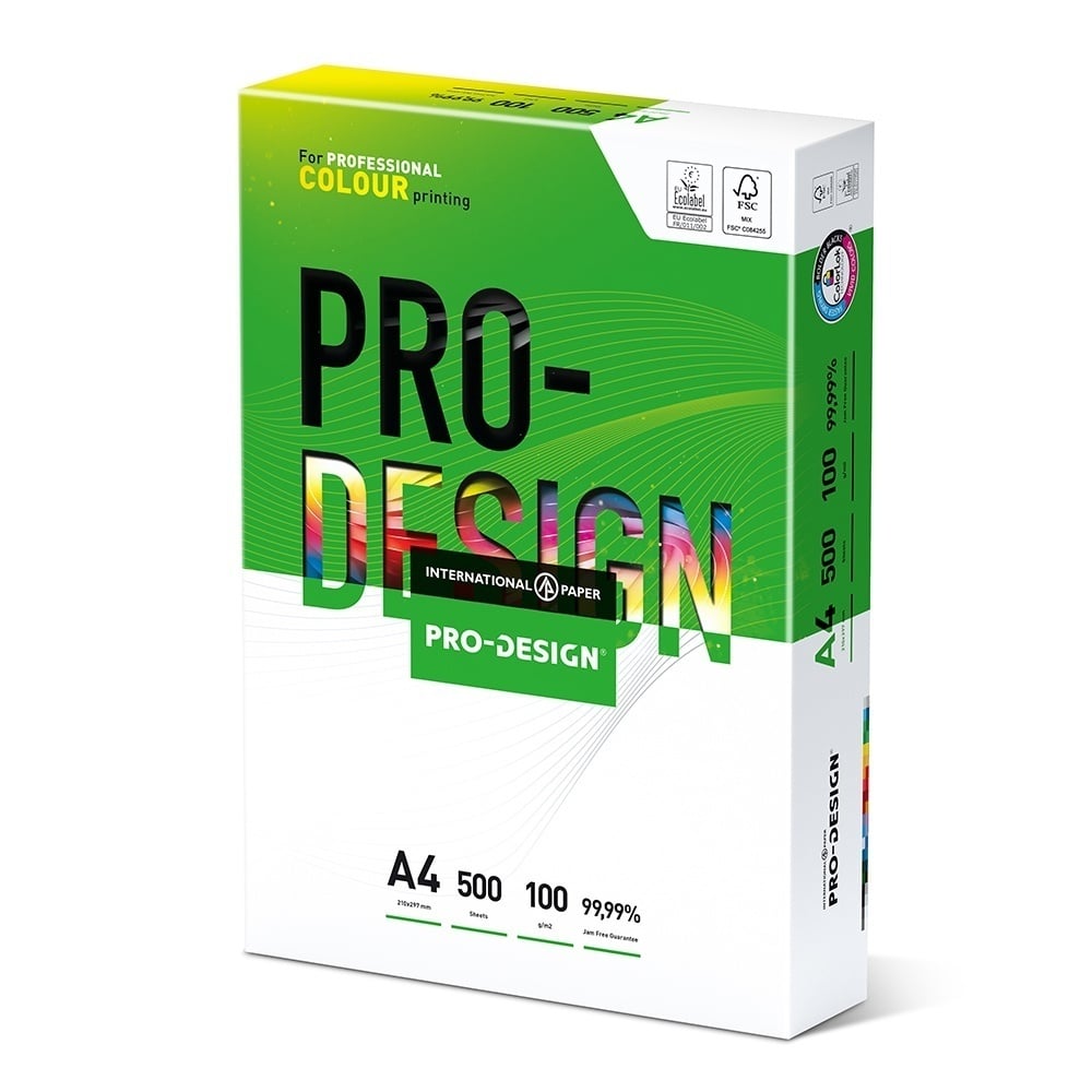 Prodesign Smooth Colour Laser Paper A4 100gsm White