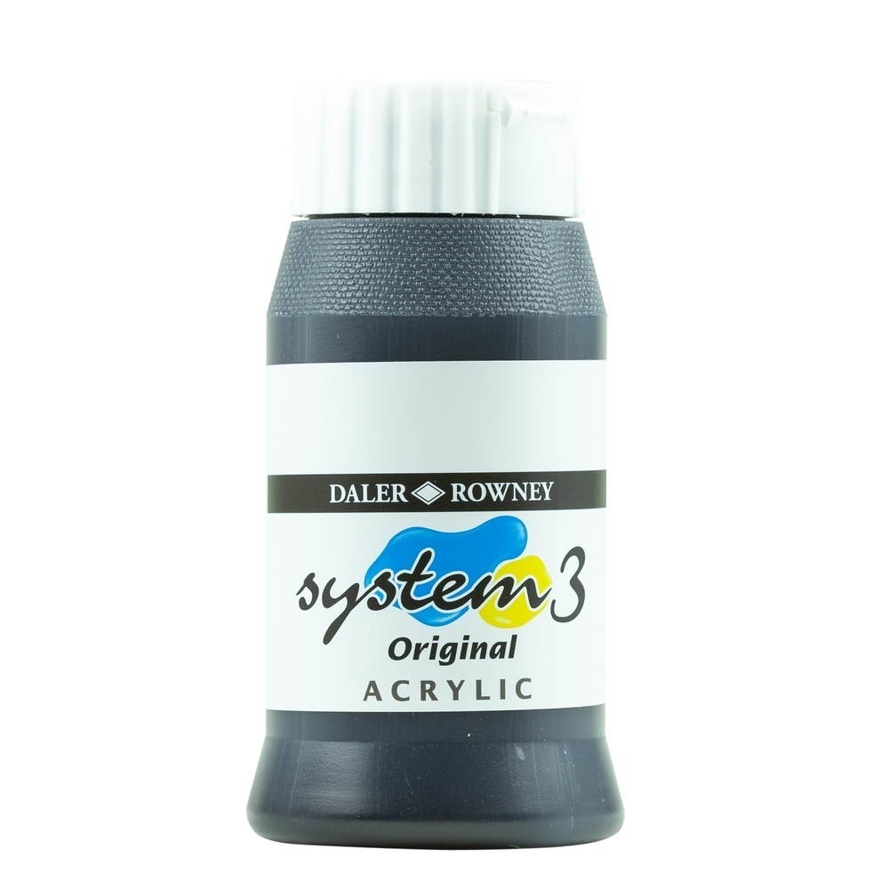System 3 Acrylic 500ml Mars Black