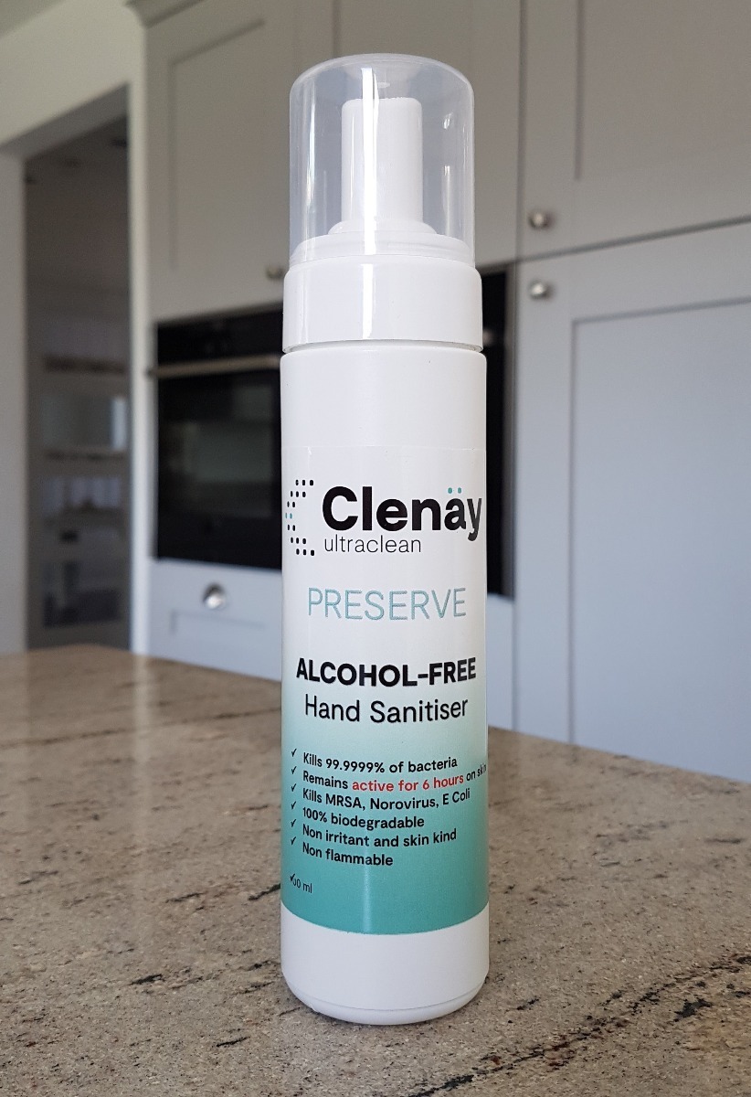 Clenay Ultraclean Preserve Alcohol Free Hand Sanitiser 200ml