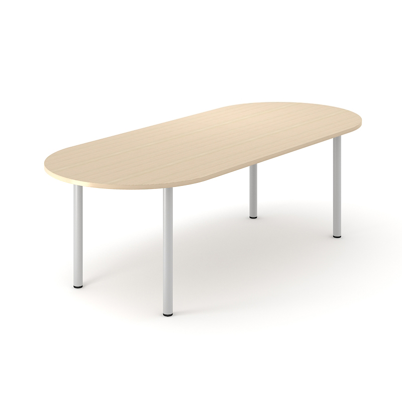 Alpine D End Conference Table