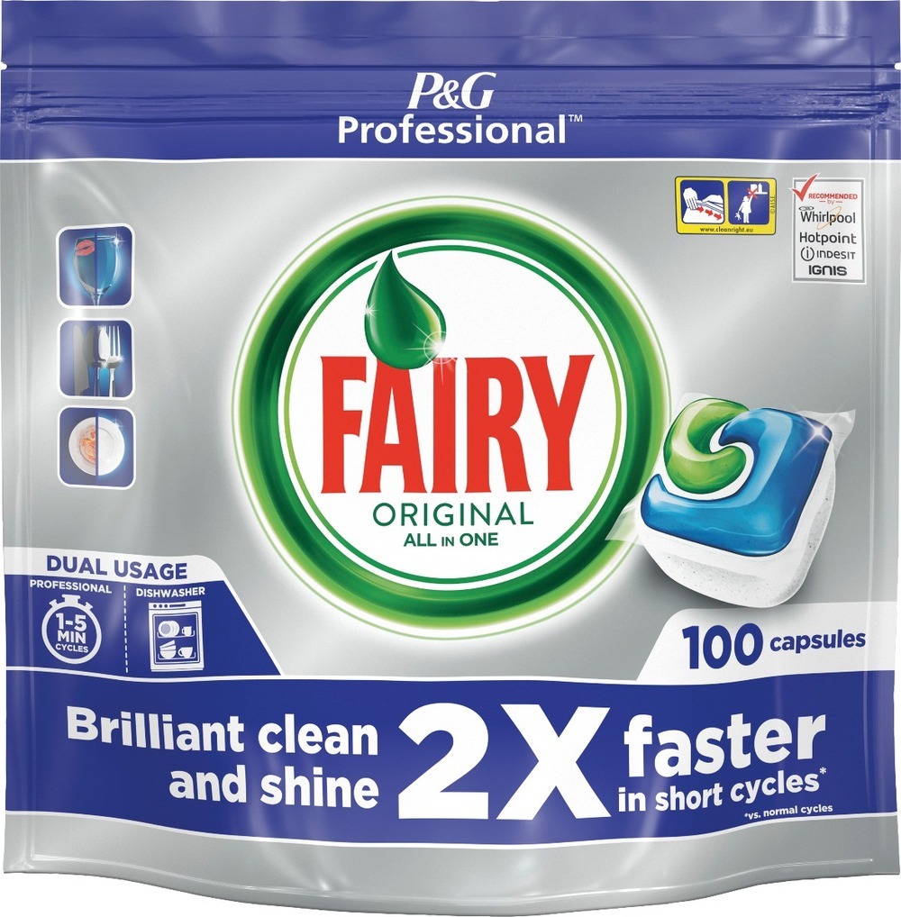 Fairy Professional All in One Dishwasher Tablets Original