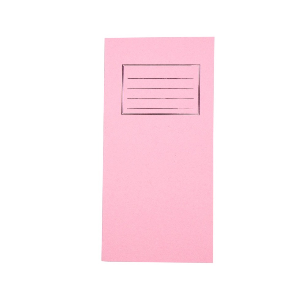 Exercise Books 8 X 4 32 Page 10mm Squared Vivid Pink