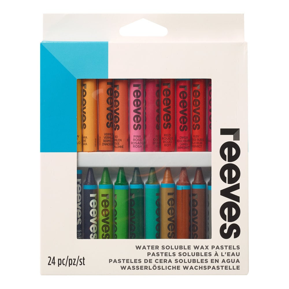 Reeves Watersoluble Wax Pastels Assorted
