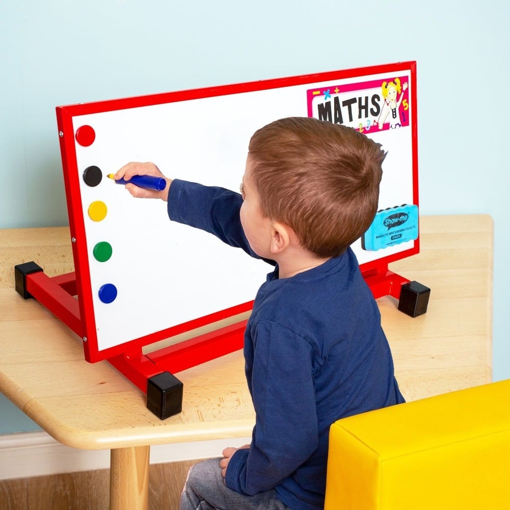 Small Individual Desktop Easel Red