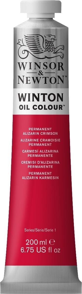 Winton Oil Colour 200ml Permanent Alizarin Crimson