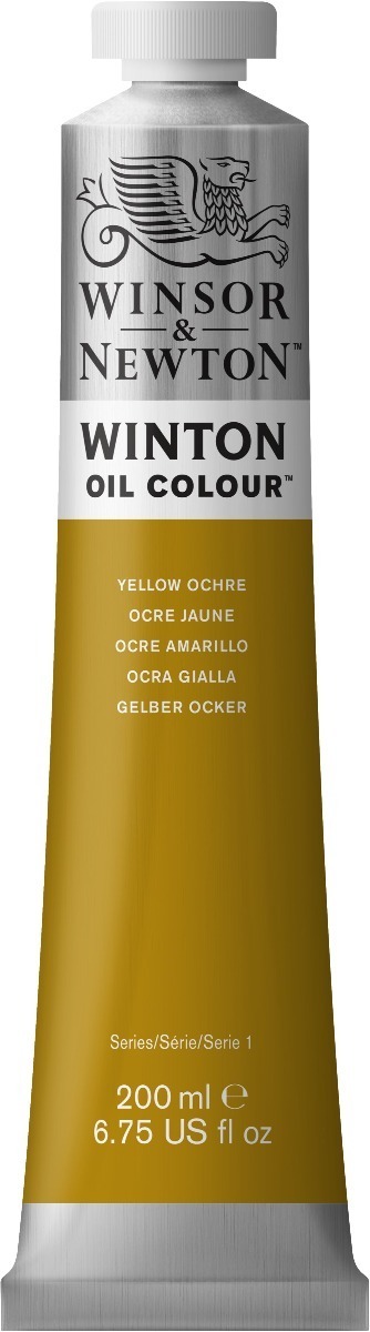 Winton Oil Colour 200ml Yellow Ochre